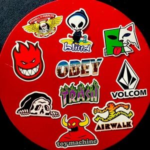 Skateboarding Sticker Pack